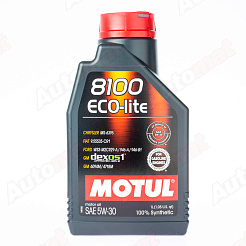 Моторное масло Motul 8100 ECO-lite 5W-30, 1л
